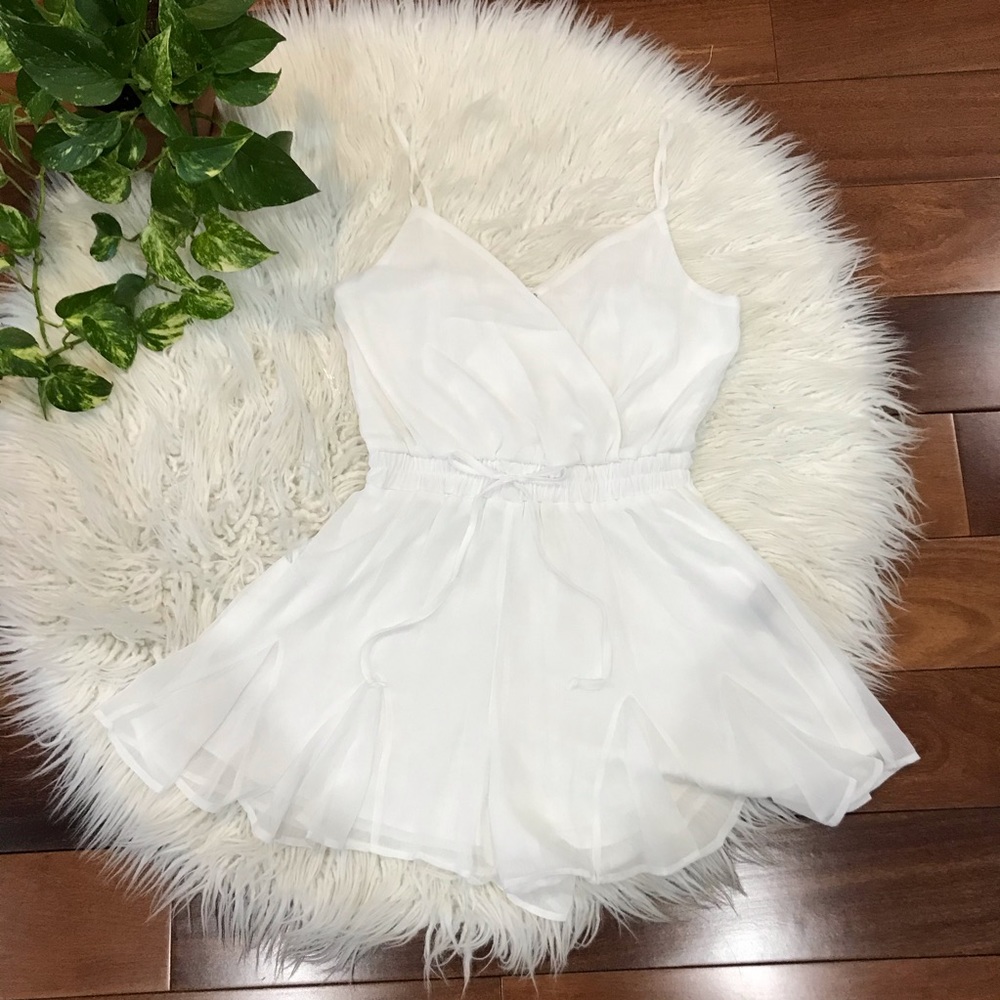 New🌿White Beach Jumpsuit